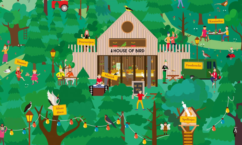 Bierfestival bij House of Bird van Bird Brewery